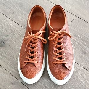 Men's Beckett Simonon Sneakers Pebbled Tan